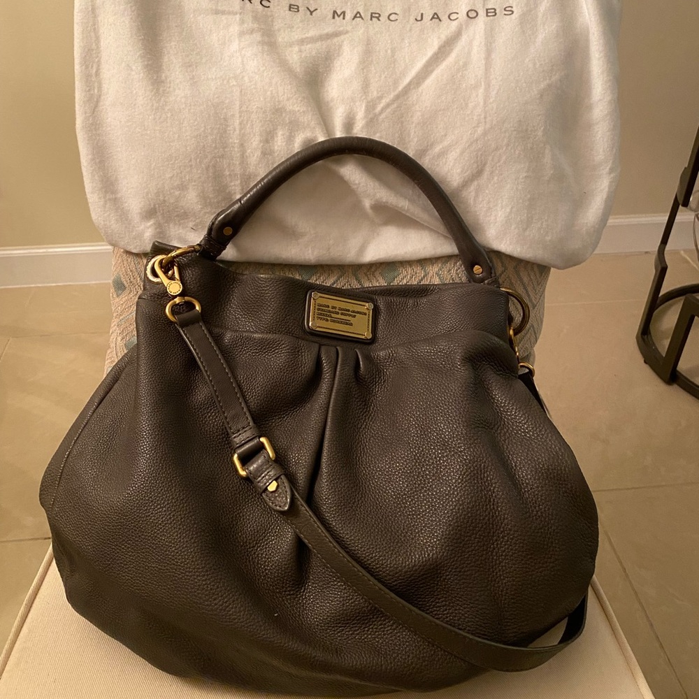 Marc By Marc Jacobs leather hobo bag!